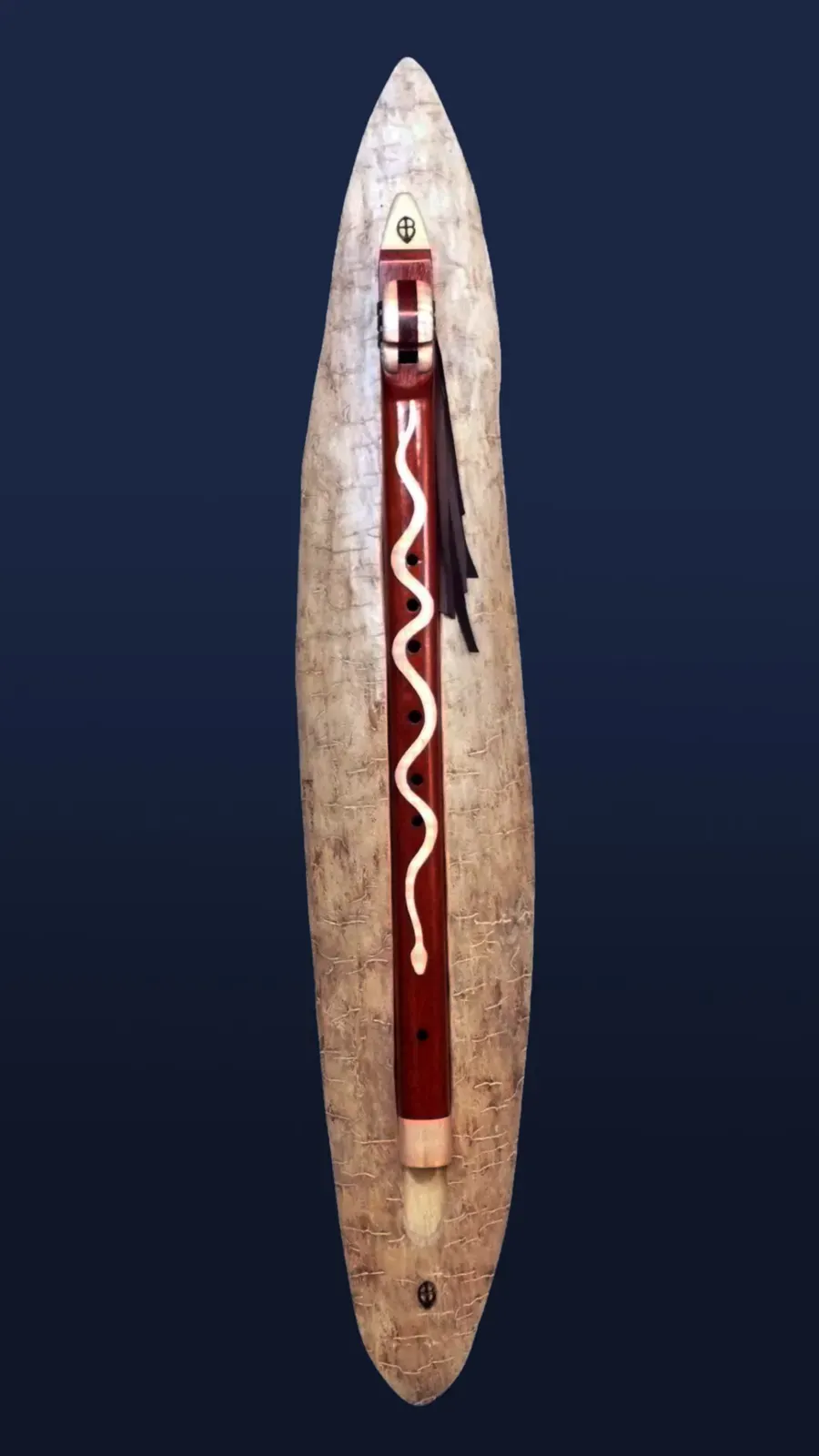 Collector's Edition Low C flute with Snake Inlay — product photo