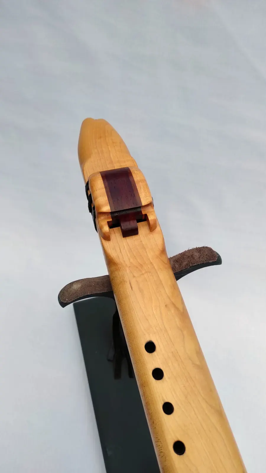 Native American Style 7 Hole Drone flute in the Key of F-sharp — product photo