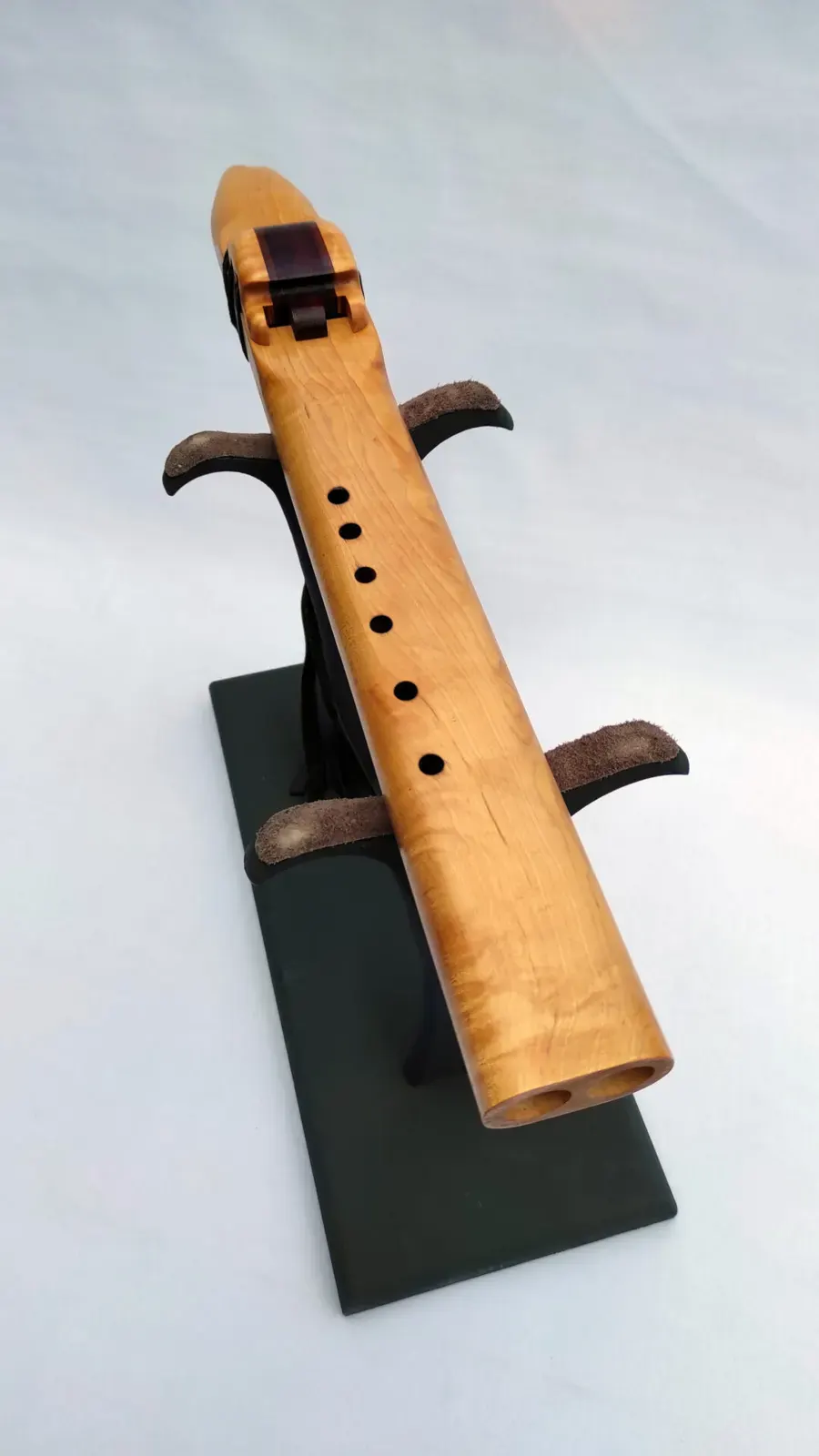 Native American Style 7 Hole Drone flute in the Key of F-sharp — product photo
