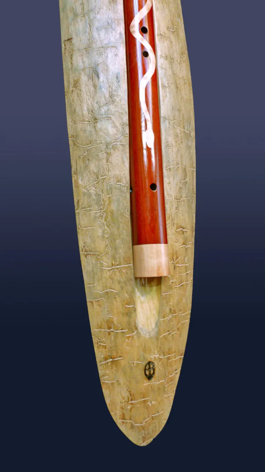 Collector's Edition Low C flute with Snake Inlay — product photo