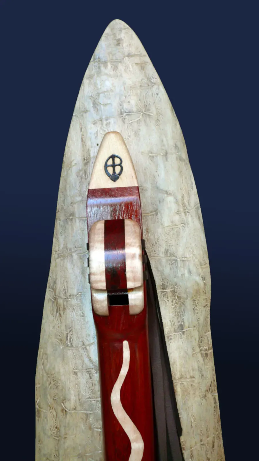 Collector's Edition Low C flute with Snake Inlay — product photo