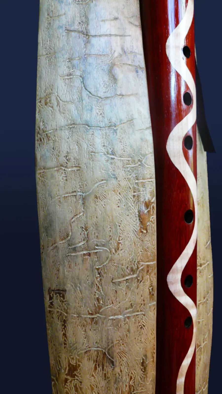 Collector's Edition Low C flute with Snake Inlay — product photo
